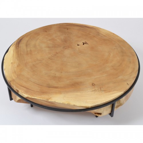 Tavolino in legno naturale...