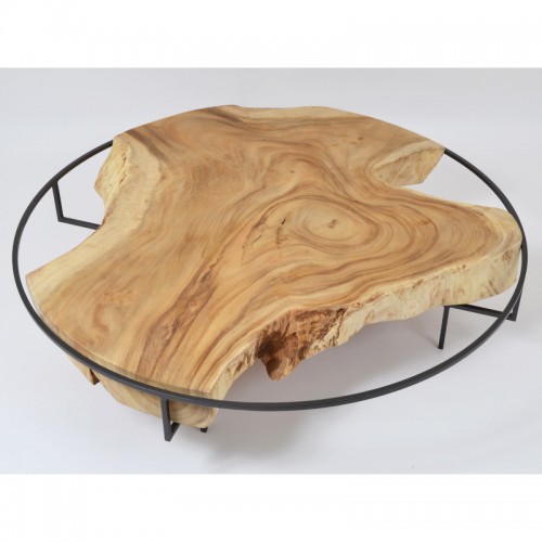 Coffee table natural wood...