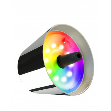 Oplaadbare RGBW-chroomfleslamp TOP 2.0 SOMPEX SOMPEX - 3