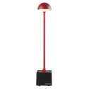 Lámpara de mesa exterior FLORA roja SOMPEX