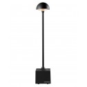 Lámpara de mesa exterior FLORA negra SOMPEX
