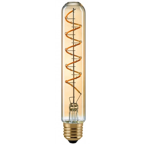 Lampadina E27 SOMPEX con vetro dorato e spirale forma LED filamento -  illuminazione di lusso