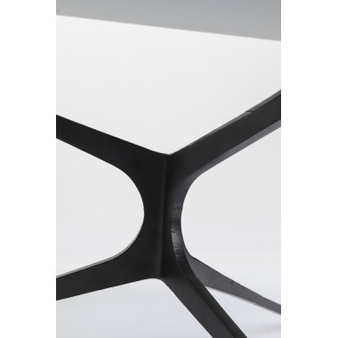 Table basse design verre et acier noir DARK SPACE Kare design - 7