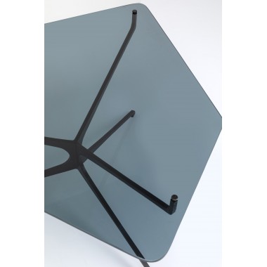 Table basse design verre et acier noir DARK SPACE Kare design - 3