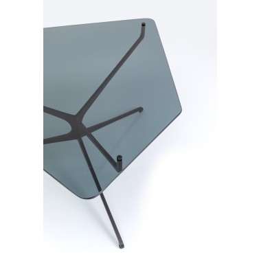 Table basse design verre et acier noir DARK SPACE Kare design - 11