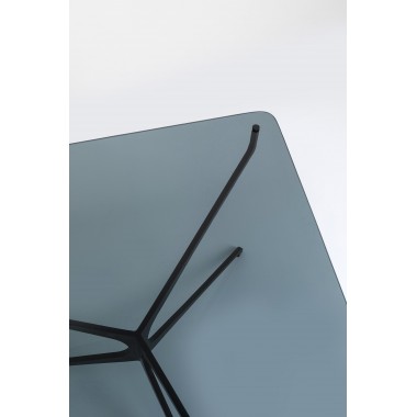 Table basse design verre et acier noir DARK SPACE Kare design - 9