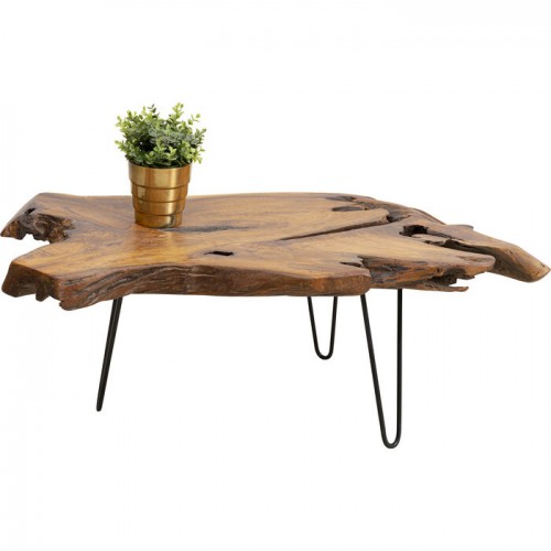 Tavolino da caffè legno grezzo ASPEN KARE DESIGN Kare design - 1