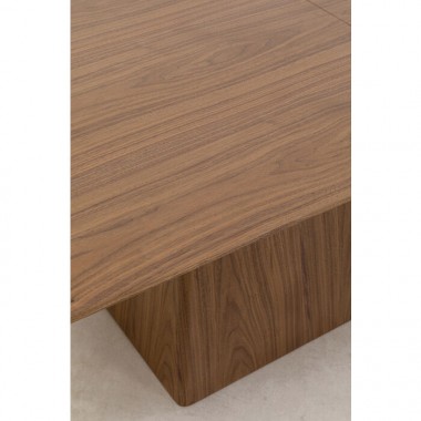 Table à manger rectangulaire extensible bois noyer Benvenuto Kare design - 20