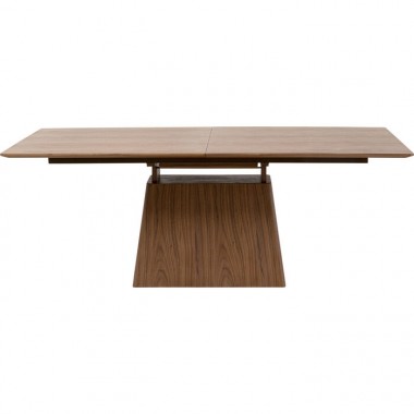 Table à manger rectangulaire extensible bois noyer Benvenuto Kare design - 4