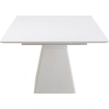 Table à manger rectangulaire extensible blanche Benvenuto Kare design - 6