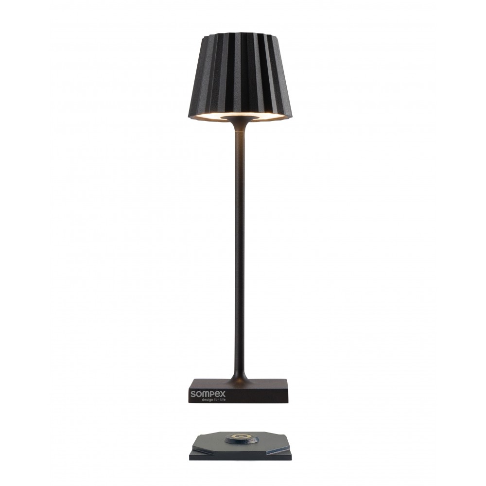 Lampe extérieur noire 21 cm TROLL NANO SOMPEX