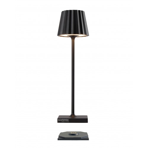 Black outdoor lamp 21 cm TROLL NANO SOMPEX