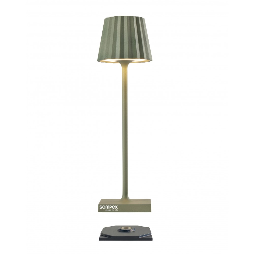 Lampada da esterno verde oliva 21 cm TROLL NANO SOMPEX