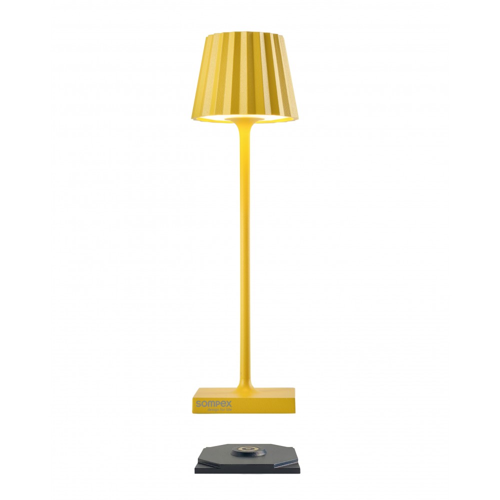 Yellow outdoor lamp 21 cm TROLL NANO SOMPEX