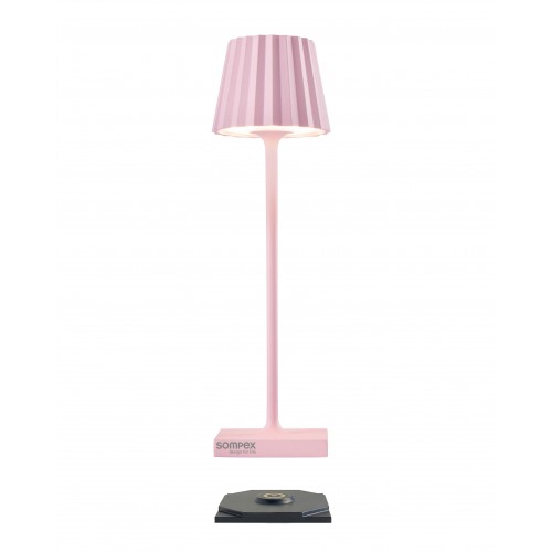 Pink outdoor lamp 21 cm TROLL NANO SOMPEX