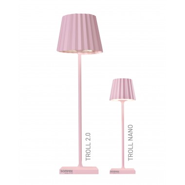 Pink outer lamp 21 cm TROLL NANO SOMPEX SOMPEX - 3