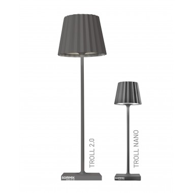 Anthracite outer lamp 21 cm TROLL NANO SOMPEX SOMPEX - 3