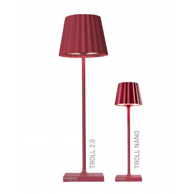 Lámpara de exterior roja 21 cm TROLL NANO SOMPEX SOMPEX - 3