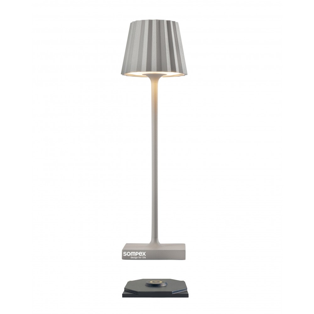 Grijze buitenlamp 21 cm TROLL NANO SOMPEX