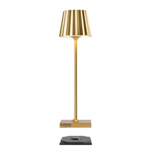 Gold exterior lamp 21 cm TROLL NANO SOMPEX