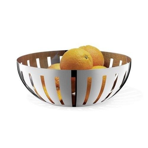 KORF MET FRUIT 30 CM VAN POLYESTER STAAL