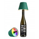 Lámpara botella recargable TOP 2.0 verde RGBW SOMPEX SOMPEX - 1