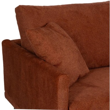 Right corner sofa clasp rust 284cm DENZZO DENZZO - 6