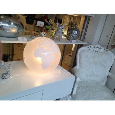 Sompex-globelamp van glas