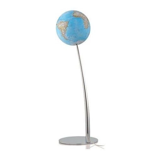 Klassische Globe-Stehlampe aus Eisen auf Ständer, 110 cm