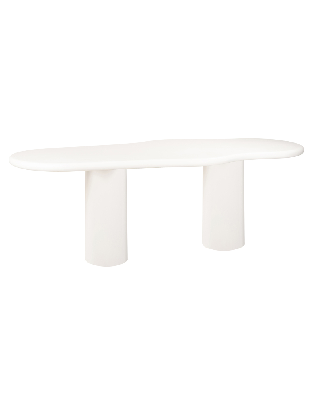 Bloomstone white dining table 260