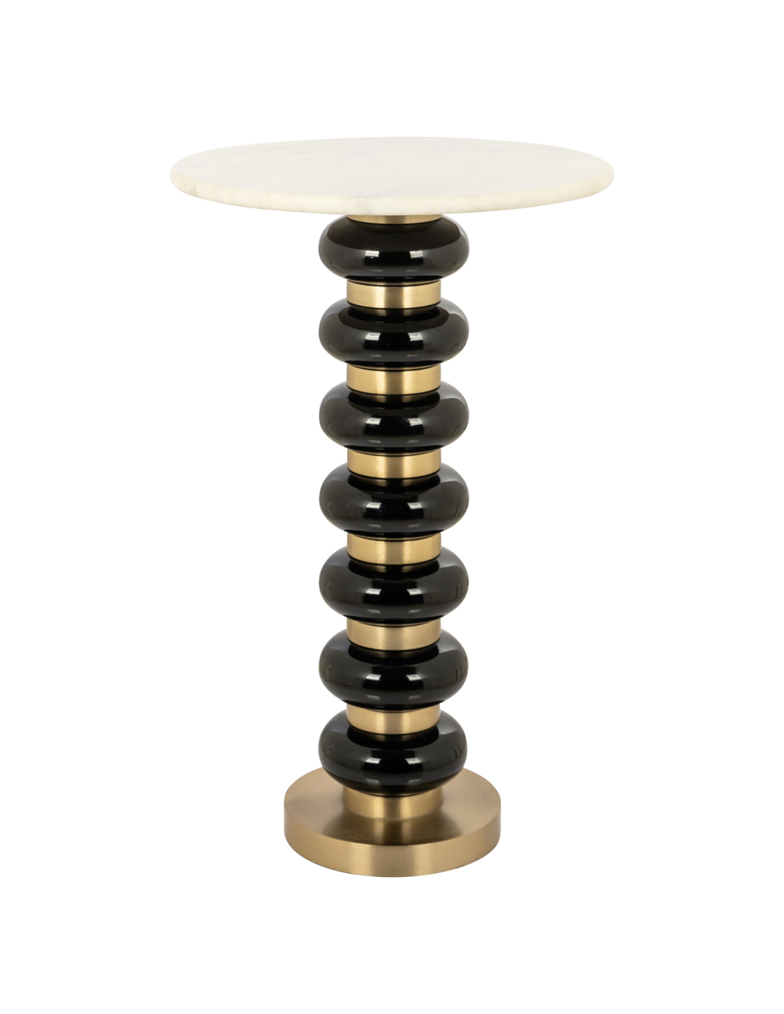 Barbara black side table