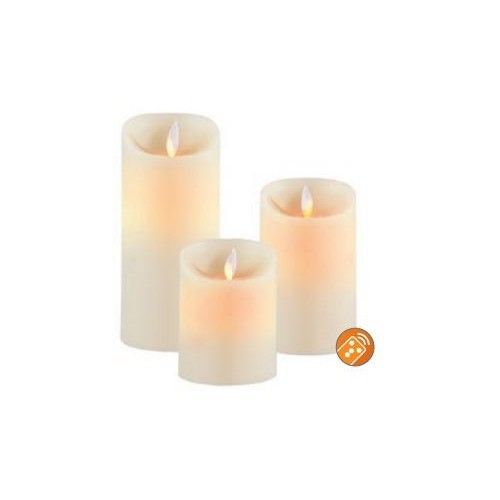 IVORY LED CANDLE 23 CM REMOTE CONTROLLED SOMPEX