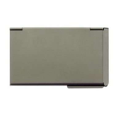 Soporte de tarjeta de aluminio Ogon diseños titanio
