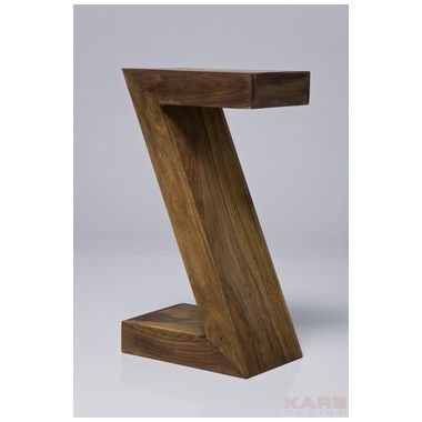 Table d'appoint Z Authentico en bois