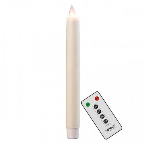 Candela LED Sompex avorio per candeliere