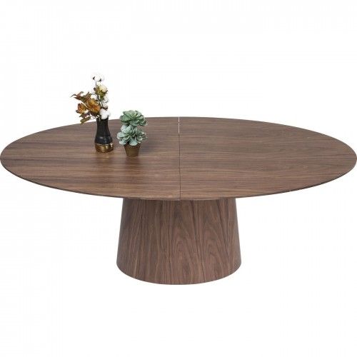 Extensible dining table 200 wood walnut Benvenuto